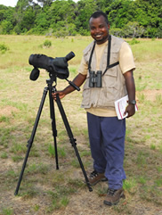 Wally Prince, expert birding guide for Exotic Birding tours - &copy; Laura L Fellows and Exotic Birding tours